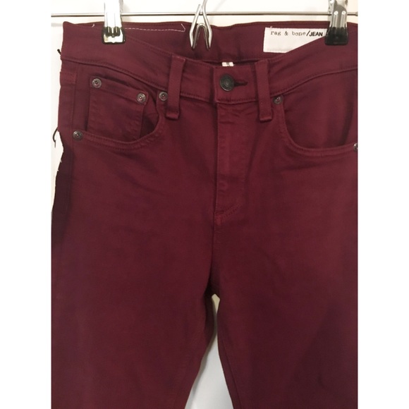 NWT Rag & Bone high rise crop flare jeans size 25 - Picture 3 of 8